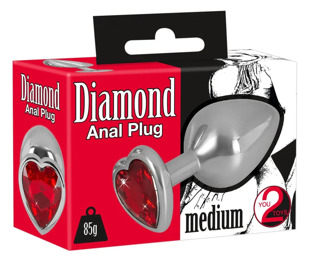Diamond Anal Plug - Happytoys Sexshop: Toys for Feeling Happy & Easy 😊 - Discreet geleverd