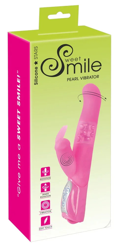 Pearl Vibrator »Pearly Bunny« - Happytoys Sexshop: Toys for Feeling Happy & Easy 😊 - Discreet geleverd