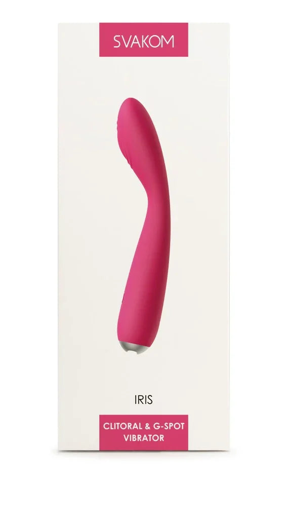 Iris Plum Red G-spot Vibrator - Happytoys Sexshop: Toys for Feeling Happy & Easy 😊 - Discreet geleverd