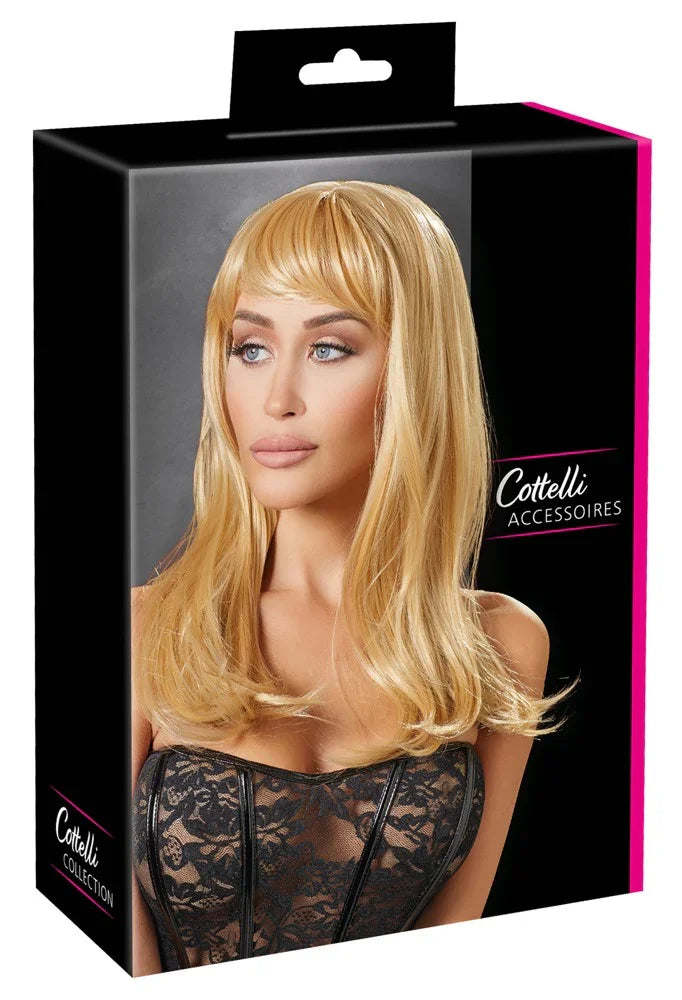 Long Blonde Wig - Happytoys Sexshop: Toys for Feeling Happy & Easy 😊 - Discreet geleverd