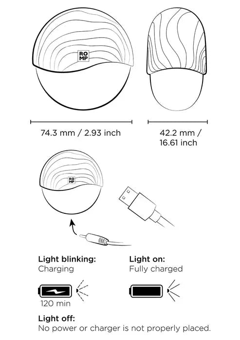 Spin airpressure vibrator by Romp