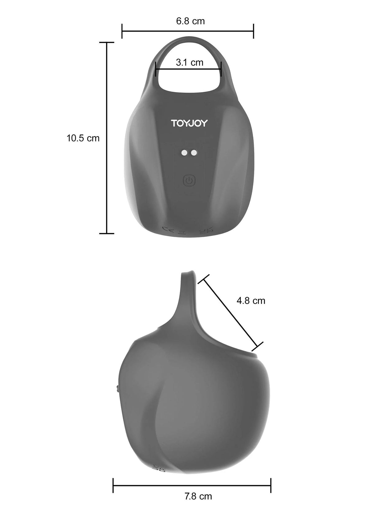 Bestel: Bronx Scrotum Sleeve Ring by ToyJoy Urban - bij Happytoys: de erotische sex webshop | liever Happy dan Easy ⭐⭐⭐⭐⭐