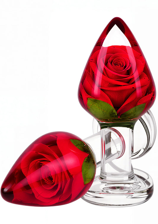 Bestel: Rosebud Anal Plug Medium by ToyJoy Bloomé - bij Happytoys.nl, happytoys.be, Happytoys.ae: erotische sex webshop | liever Happy dan Easy ⭐⭐⭐⭐⭐ - Default Title - 11553 - CLEAR