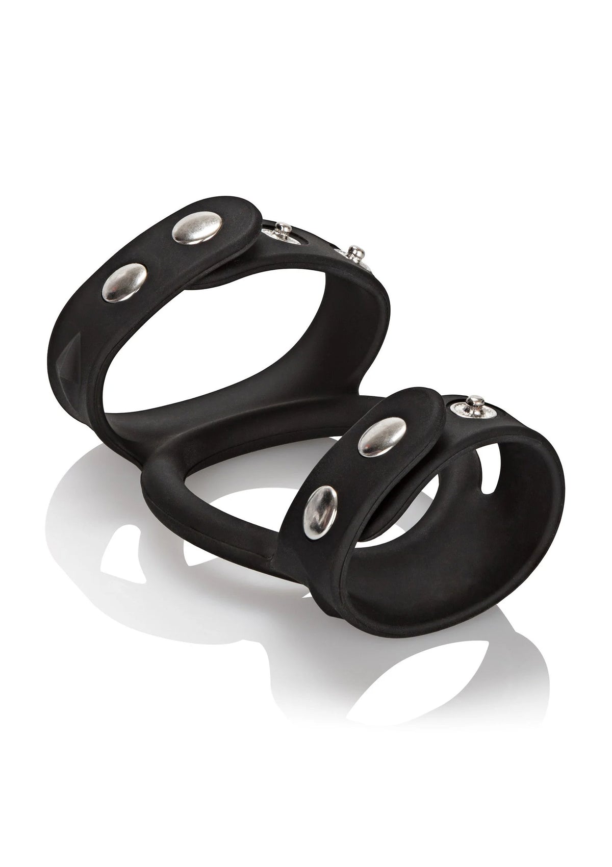 Beste vandaag nog: Silicone Tri - Snap C & B Cage by CalExotics - bij Happytoys
