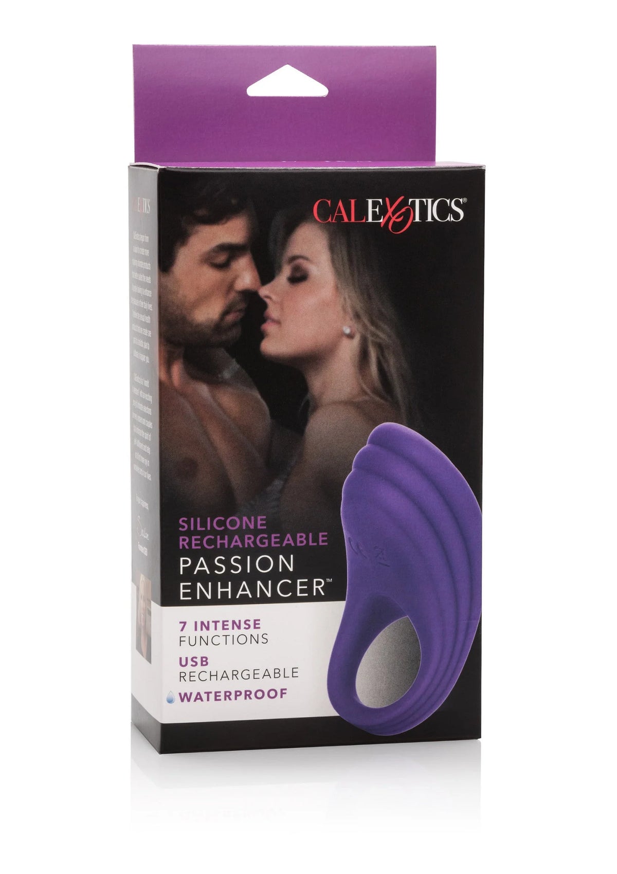Bestel: Silicone Rechargeable Passion Enhancer by CalExotics - bij Happytoys.nl, happytoys.be, Happytoys.ae: erotische sex webshop | liever Happy dan Easy ⭐⭐⭐⭐⭐