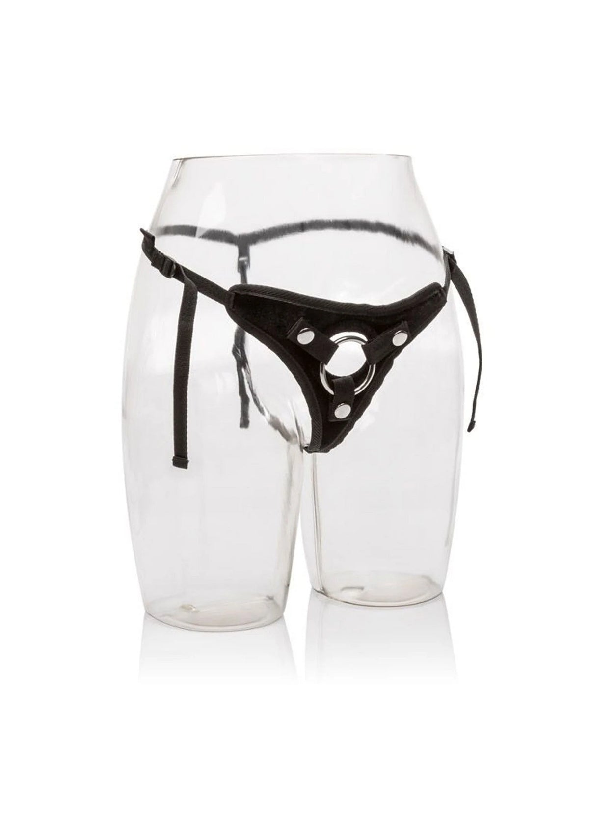 Bestel: The Princess pegging strap on by CalExotics Her Royal Harness - bij Happytoys.nl, happytoys.be, Happytoys.ae: erotische sex webshop | liever Happy dan Easy ⭐⭐⭐⭐⭐ - Default Title - 12851 - BLACK