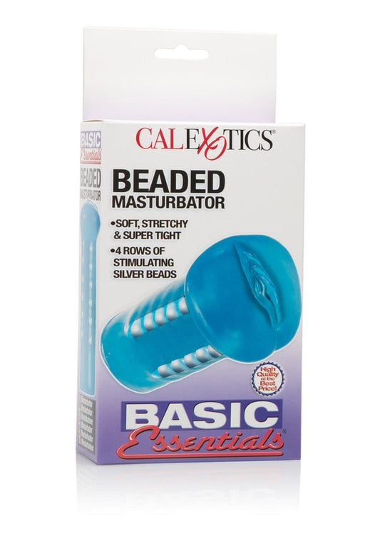 Essentials Beaded Masturbator by Calexotics