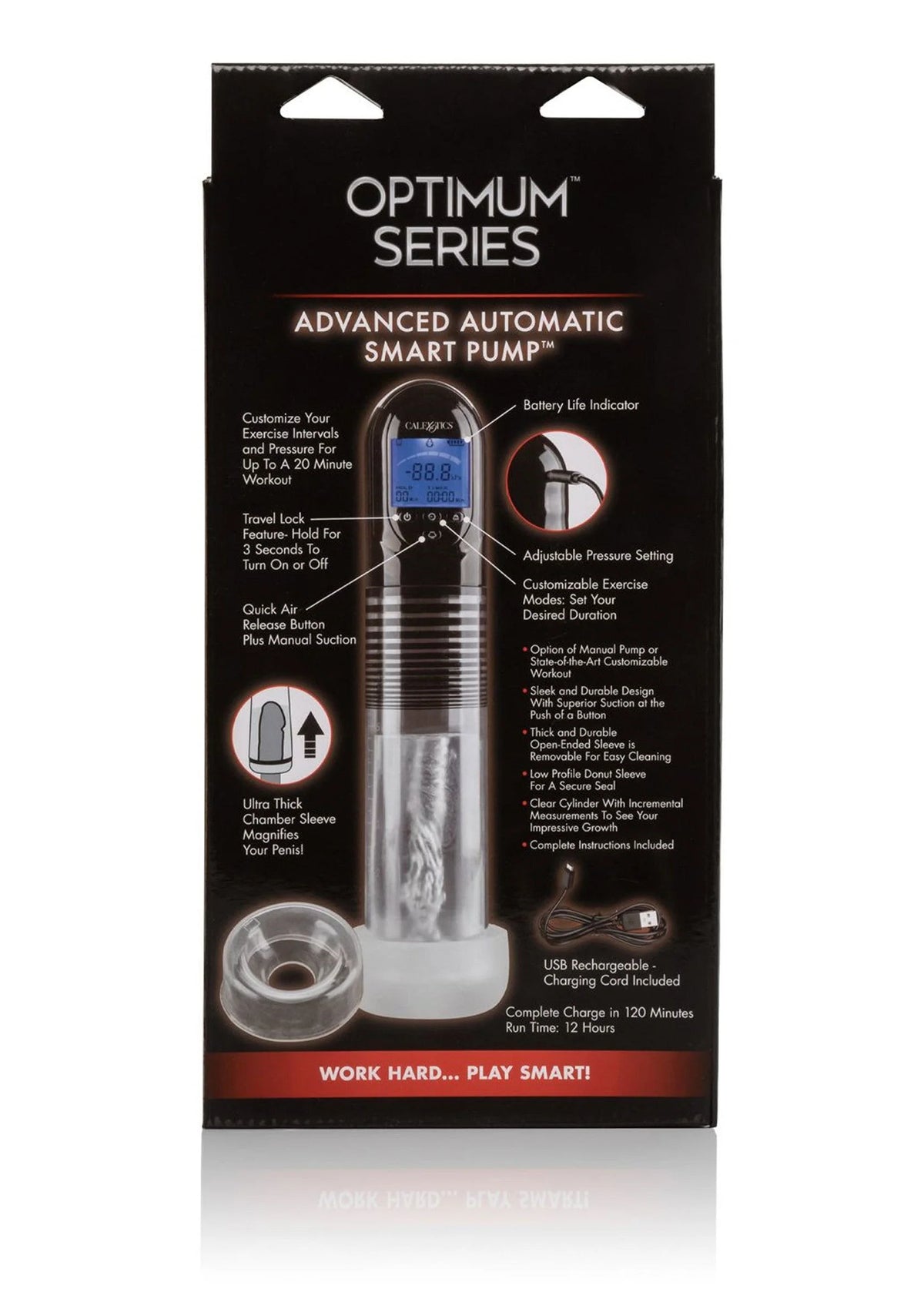 Bestel: Advanced Automatic Smart Penis Pump by CalExotics Optimum Series - bij Happytoys.nl, happytoys.be, Happytoys.ae: erotische sex webshop | liever Happy dan Easy ⭐⭐⭐⭐⭐