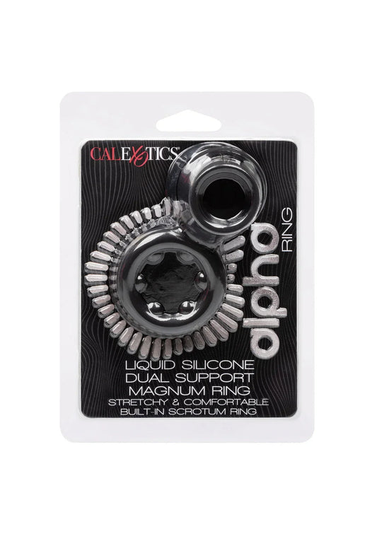 Alpha Dual Magnum Ring by CalExotics - Happytoys Sexshop: Toys for Feeling Happy & Easy š - Discreet geleverd
