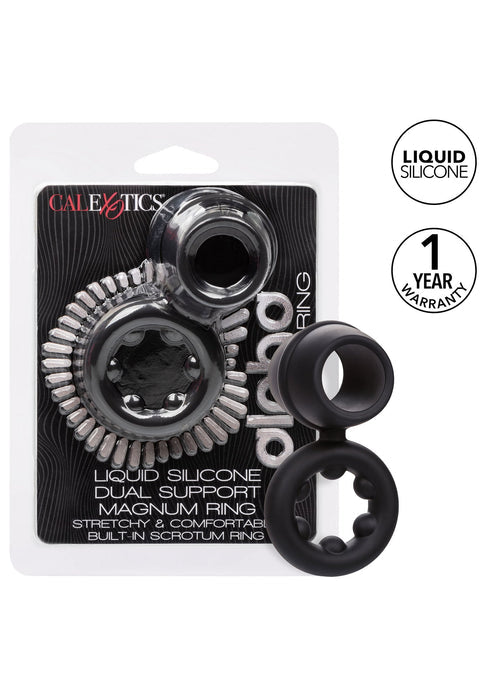 Alpha Dual Magnum Ring by CalExotics - Happytoys Sexshop: Toys for Feeling Happy & Easy 😊 - Discreet geleverd