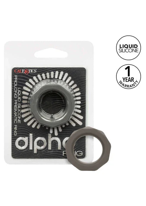 Alpha Prolong Prismatic Ring by CalExotics - Happytoys Sexshop: Toys for Feeling Happy & Easy 😊 - Discreet geleverd