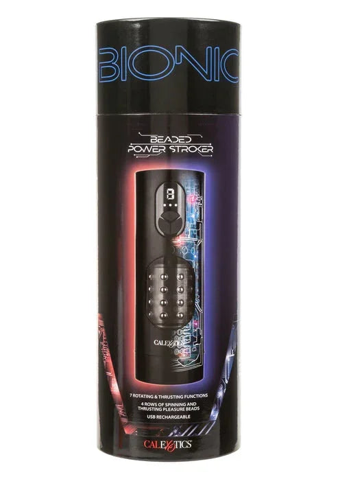 Beaded Power Stroker by CalExotics - Happytoys Sexshop: online sex shop for Feeling Happy & Easy π - Discreet geleverd