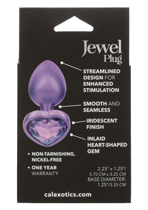 Diamond Heart Plug Small by CalExotics