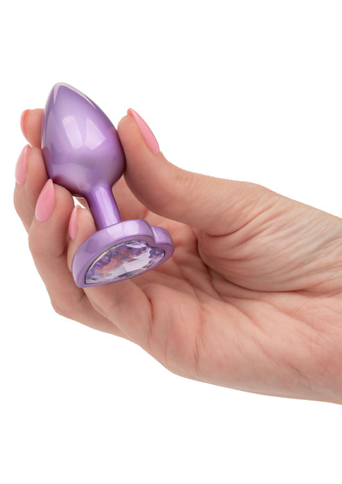 Diamond Heart Plug Small by CalExotics