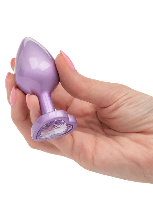 Diamond Heart Plug Large by CalExotics