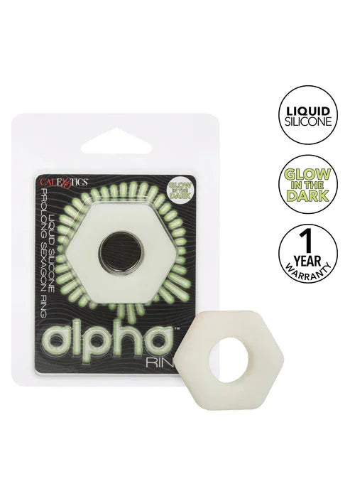 Silicone Prolong Sexagon Ring by CalExotics