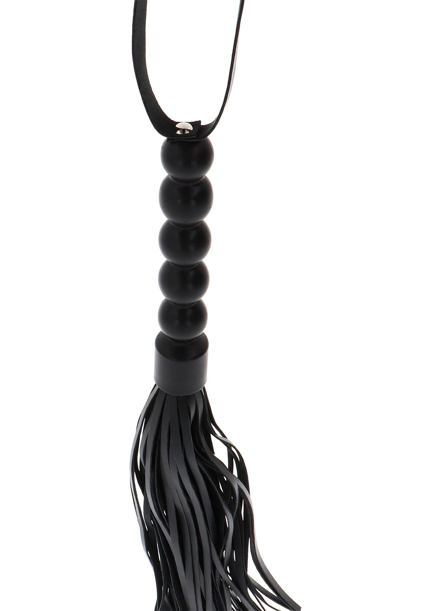 Beste vandaag nog: Short Beaded Flogger Whip by Hidden Desire - bij Happytoys Sexshop: Toys for Feeling Happy & Easy ๐