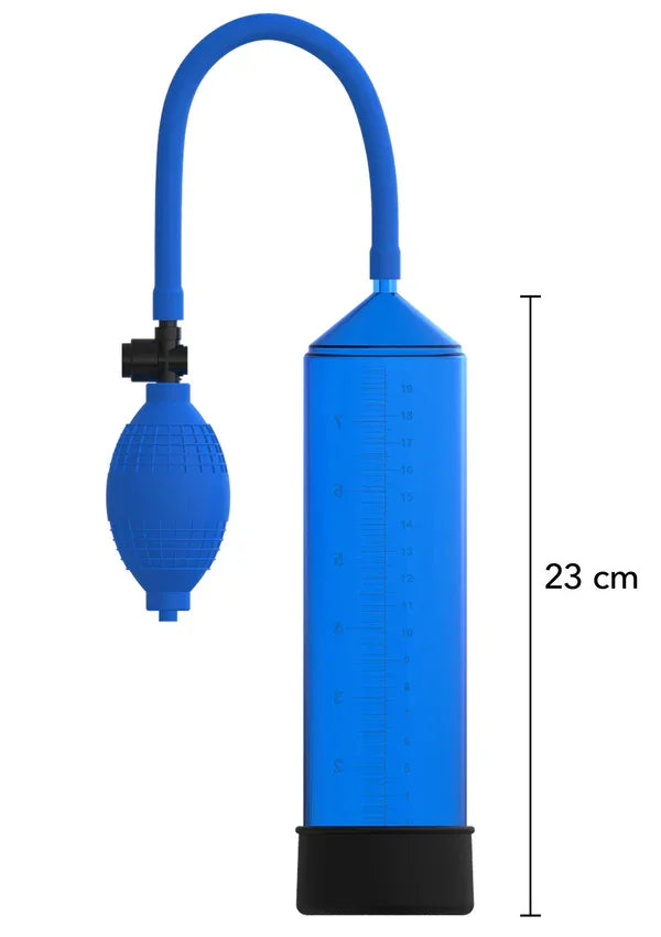 Fusion Starter Penis Pump Blue by Hidden Desire - Happytoys Sexshop: Toys for Feeling Happy & Easy 😊 - Discreet geleverd