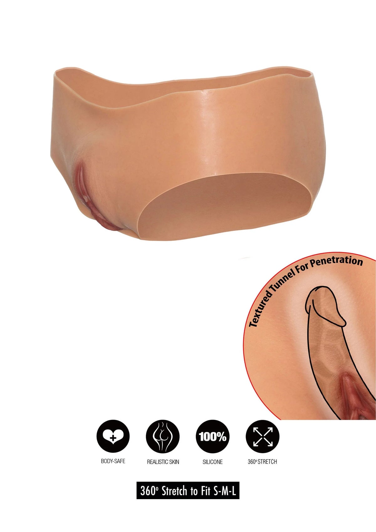 Beste vandaag nog: Open Vagina Brief Low Waist by Hidden Desire - bij Happytoys Sexshop: Toys for Feeling Happy & Easy π
