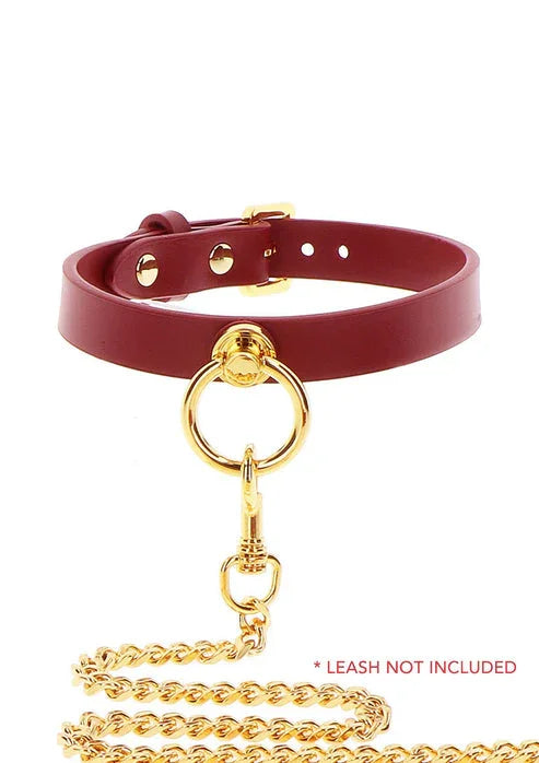 Bondage in Luxury O-Ring Collar by Taboom