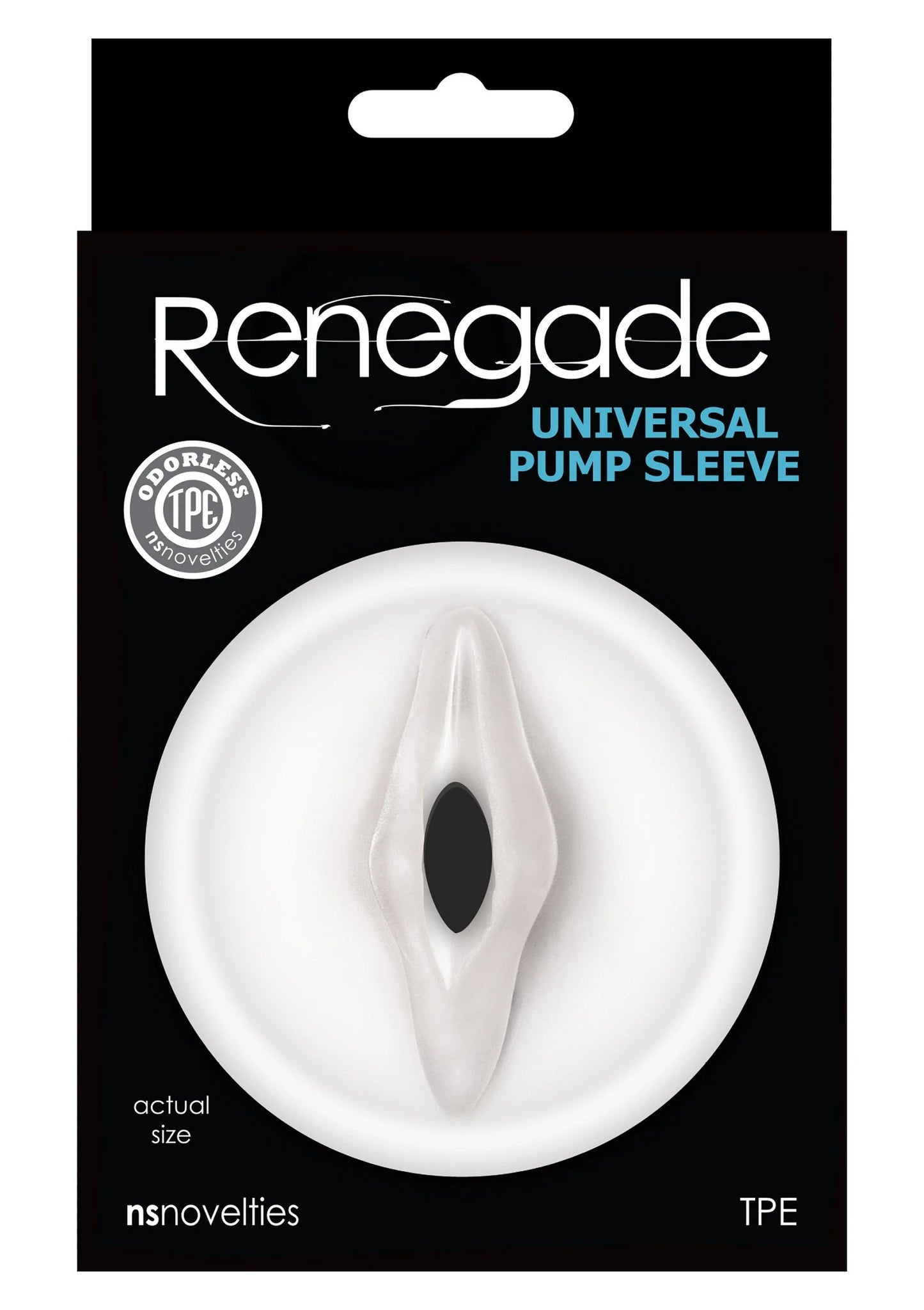 Beste vandaag nog: Renegade Universal Pump Sleeve Vagina by NS Novelties - bij Happytoys