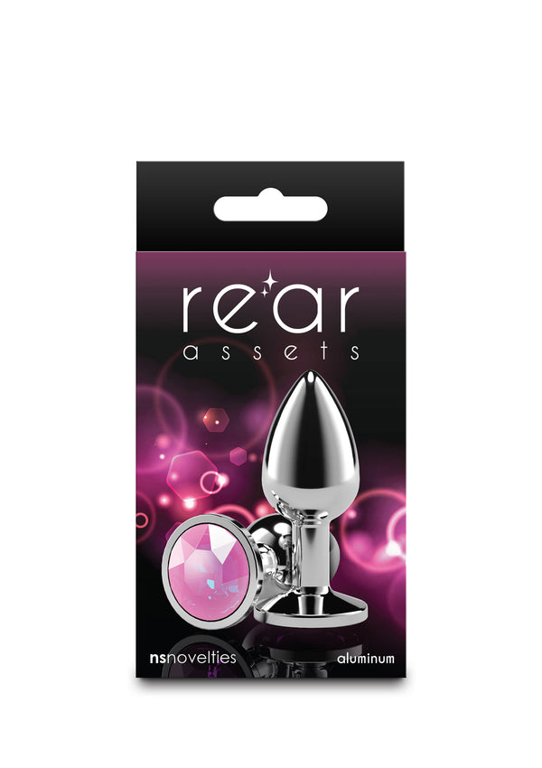 Bestel: Rear Assets Silver butplug Small by NS Novelties - buttplugs bij Happytoys.nl, happytoys.be, Happytoys.ae: erotische sex webshop | liever Happy dan Easy ⭐⭐⭐⭐⭐