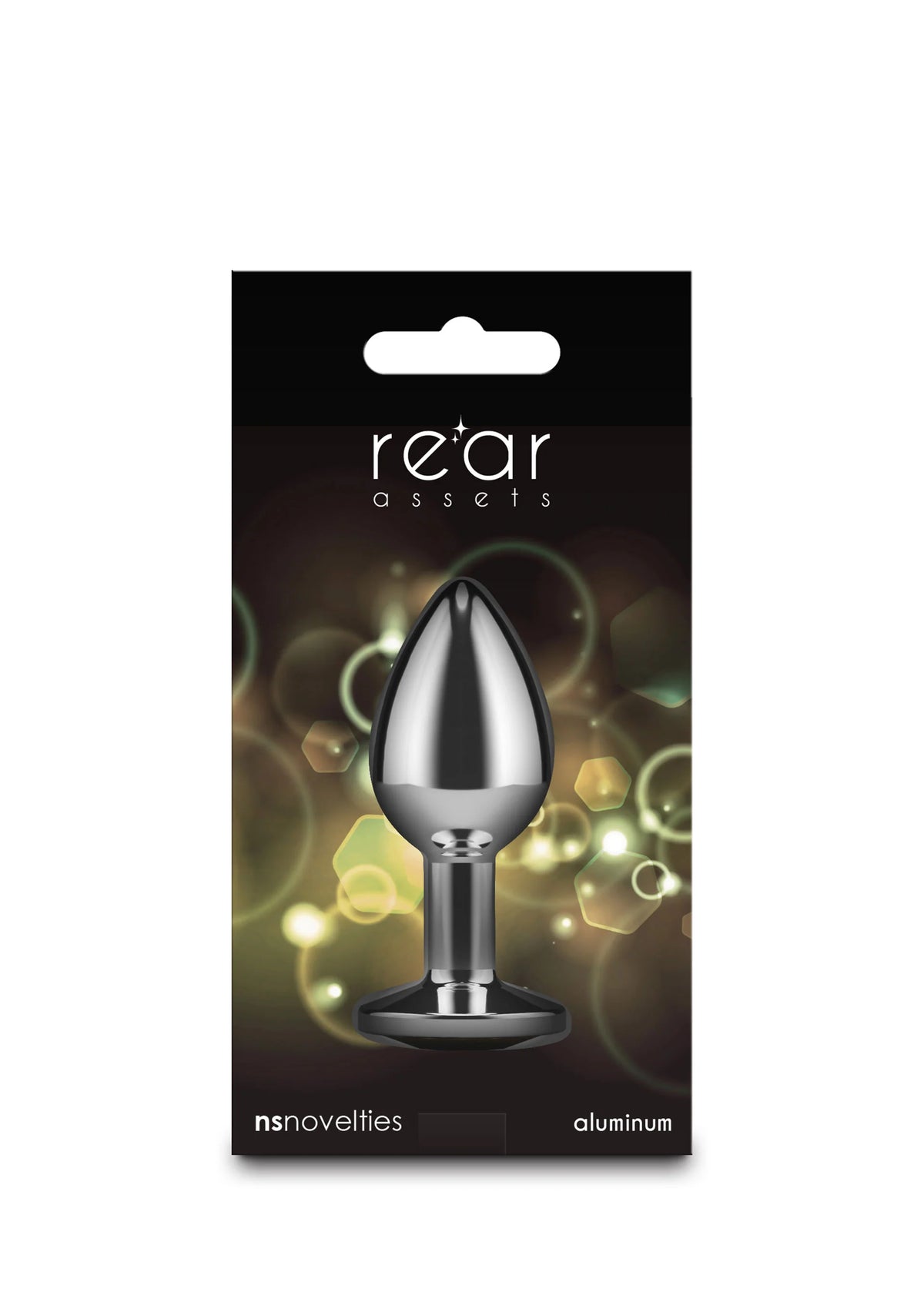 Bestel: Rear Assets Silver butplug Small by NS Novelties - buttplugs bij Happytoys.nl, happytoys.be, Happytoys.ae: erotische sex webshop | liever Happy dan Easy ⭐⭐⭐⭐⭐