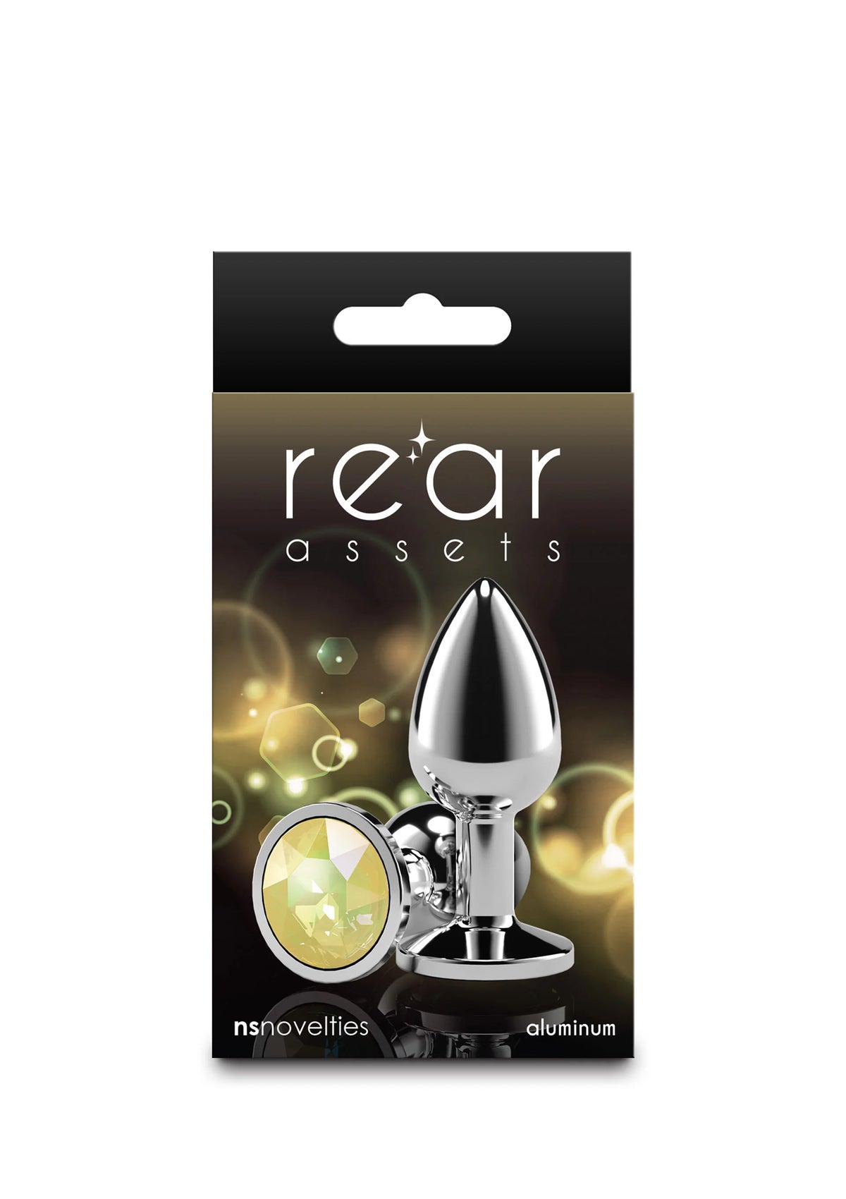 Bestel: Rear Assets Silver butplug Small by NS Novelties - buttplugs bij Happytoys.nl, happytoys.be, Happytoys.ae: erotische sex webshop | liever Happy dan Easy ⭐⭐⭐⭐⭐