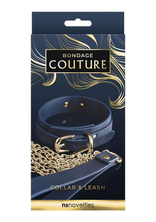 Bondage Couture Collar & Leash by NS Novelties