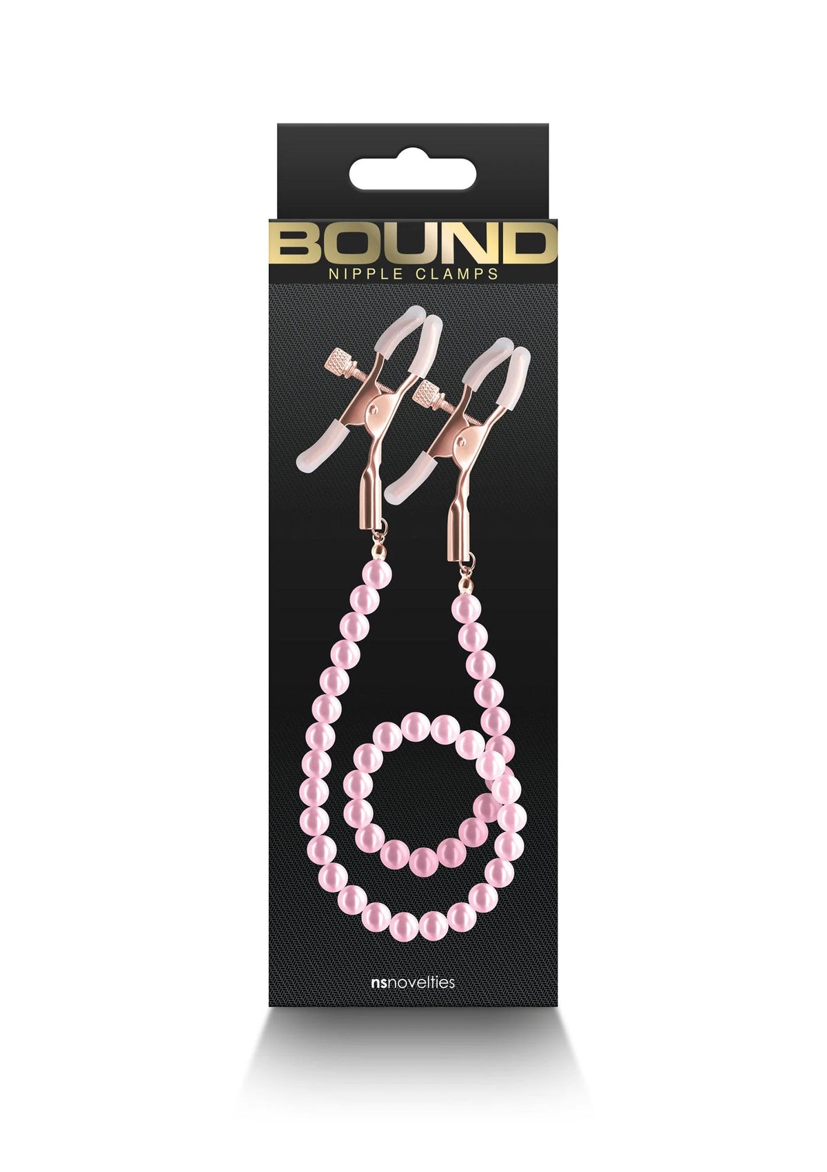 Bestel: Nipple Clamps DC1 by NS Novelties Bound - bij Happytoys.nl, happytoys.be, Happytoys.ae: erotische sex webshop | liever Happy dan Easy ⭐⭐⭐⭐⭐