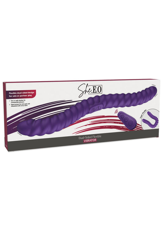 Dual-Sided Flexible Vibrator by She. E.O.