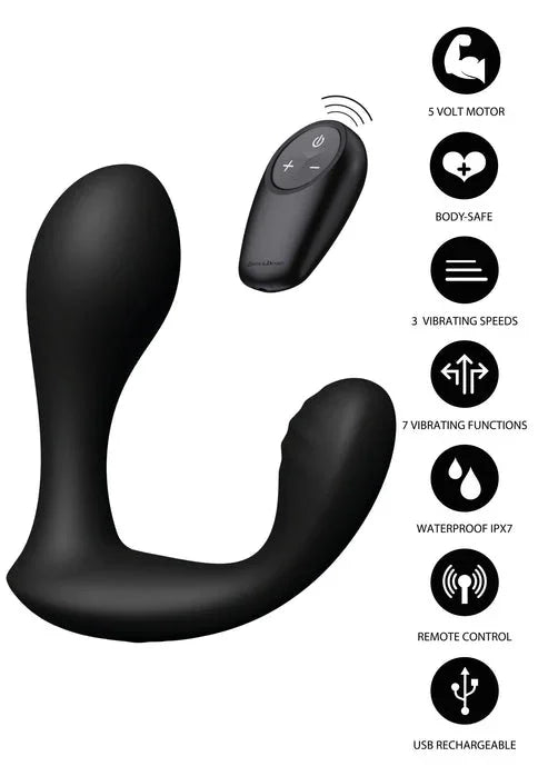 Bullshead Power Anal Plug by Hidden Desire