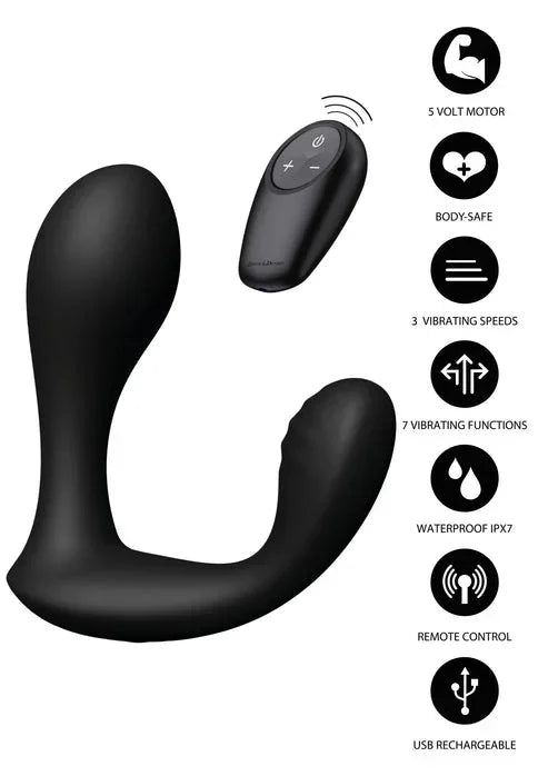 Bullshead Power Anal Plug by Hidden Desire - Happytoys Sexshop: online sex shop for Feeling Happy & Easy 😊 - Discreet geleverd