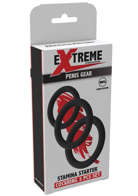 Bestel: Stamina Starter C - Rings 3 Pcs Set - bij Happytoys: de erotische sex webshop | liever Happy dan Easy ⭐⭐⭐⭐⭐