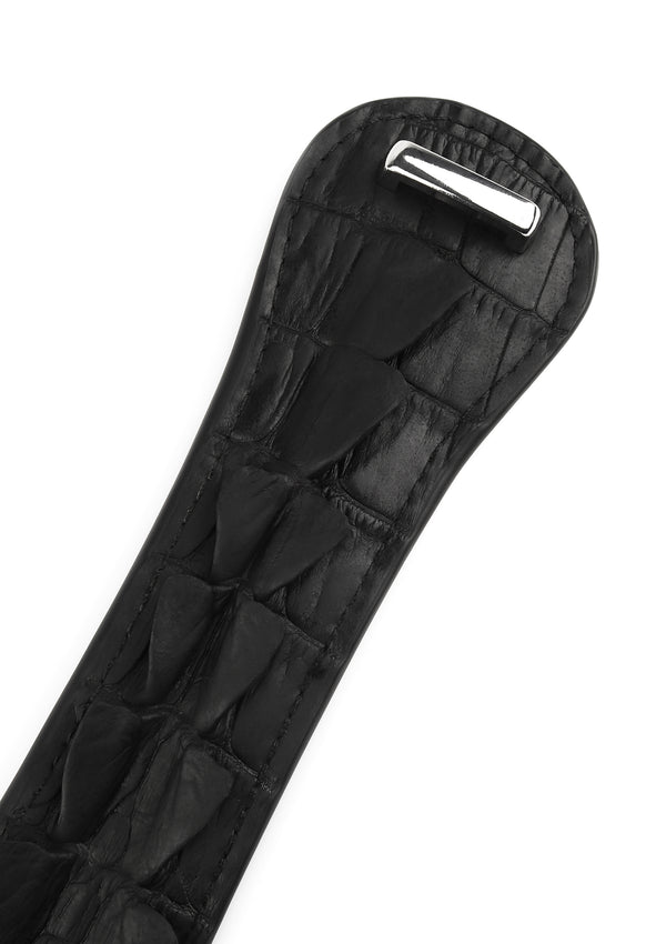 Croc-Embossed Paddle by Feros Avanza