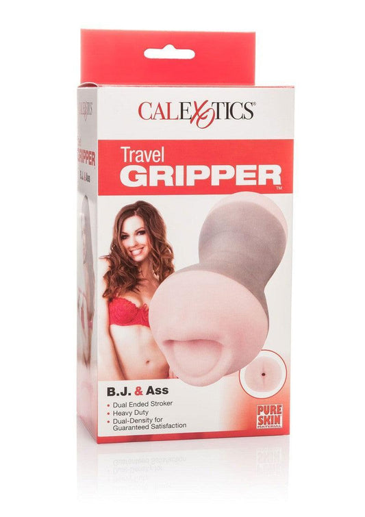 ♂ CalExotics Travel Gripper B.J. & Ass Masturbator - Happytoys Sexshop: Toys for Feeling Happy & Easy 😊 - Discreet geleverd