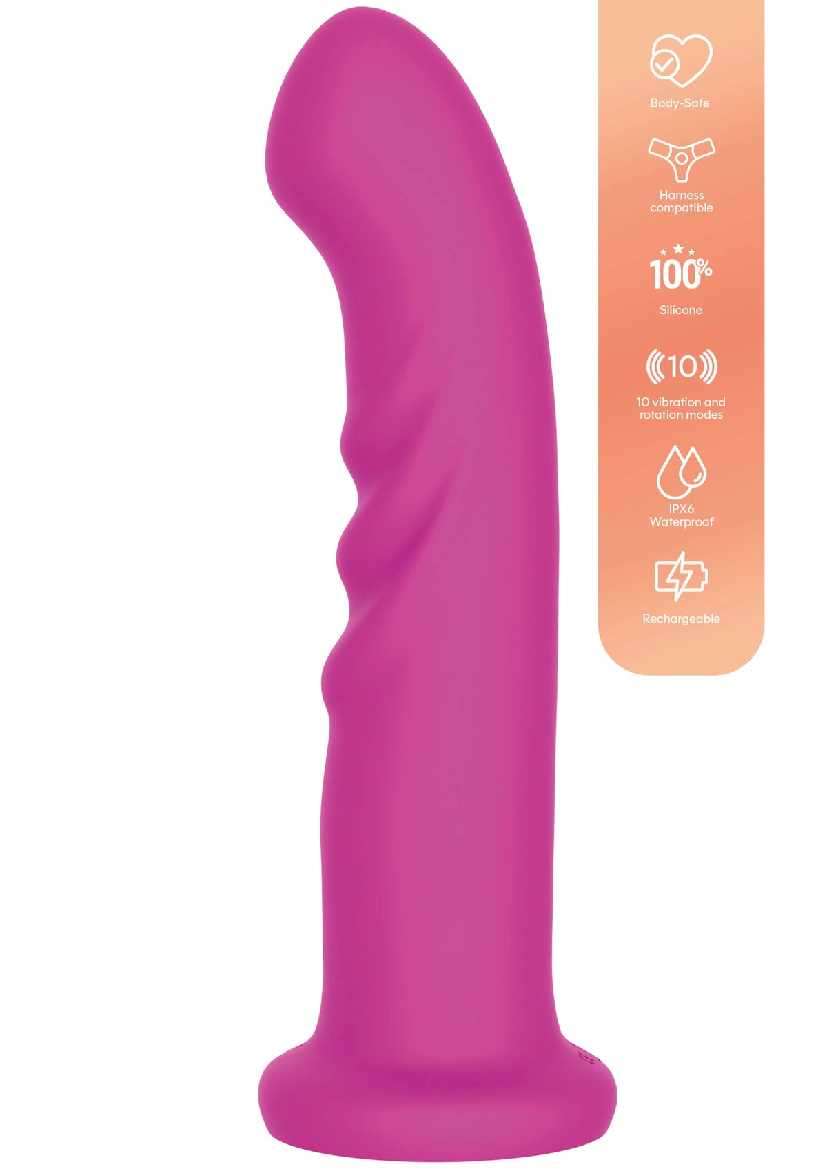 Bestel: Rotating Vibrator by Playhouse Delight - bij Happytoys: de erotische sex webshop | liever Happy dan Easy ⭐⭐⭐⭐⭐
