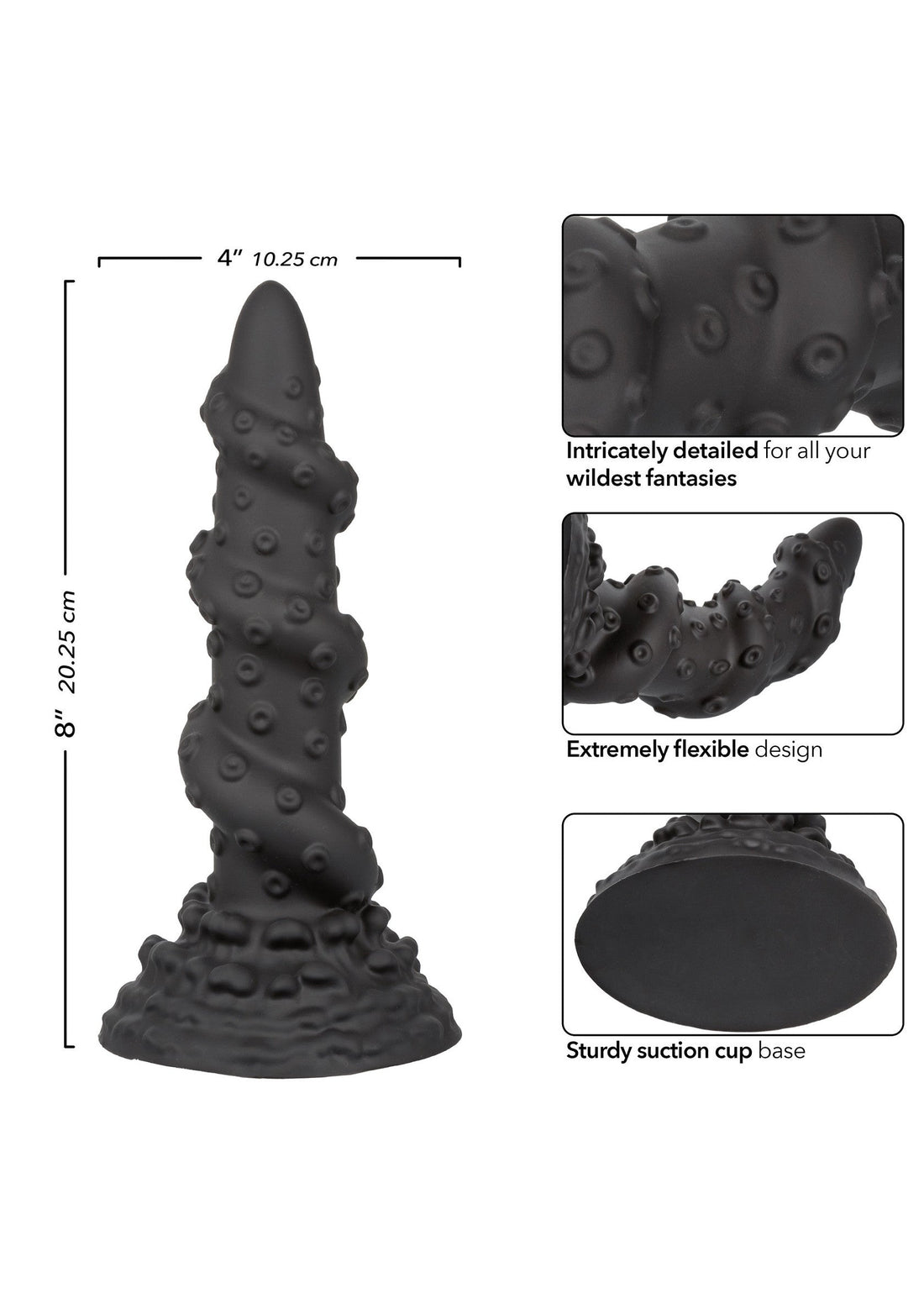 Monster Dong The Kraken by CalExotics - Happytoys Sexshop: Toys for Feeling Happy & Easy 😊 - Discreet geleverd