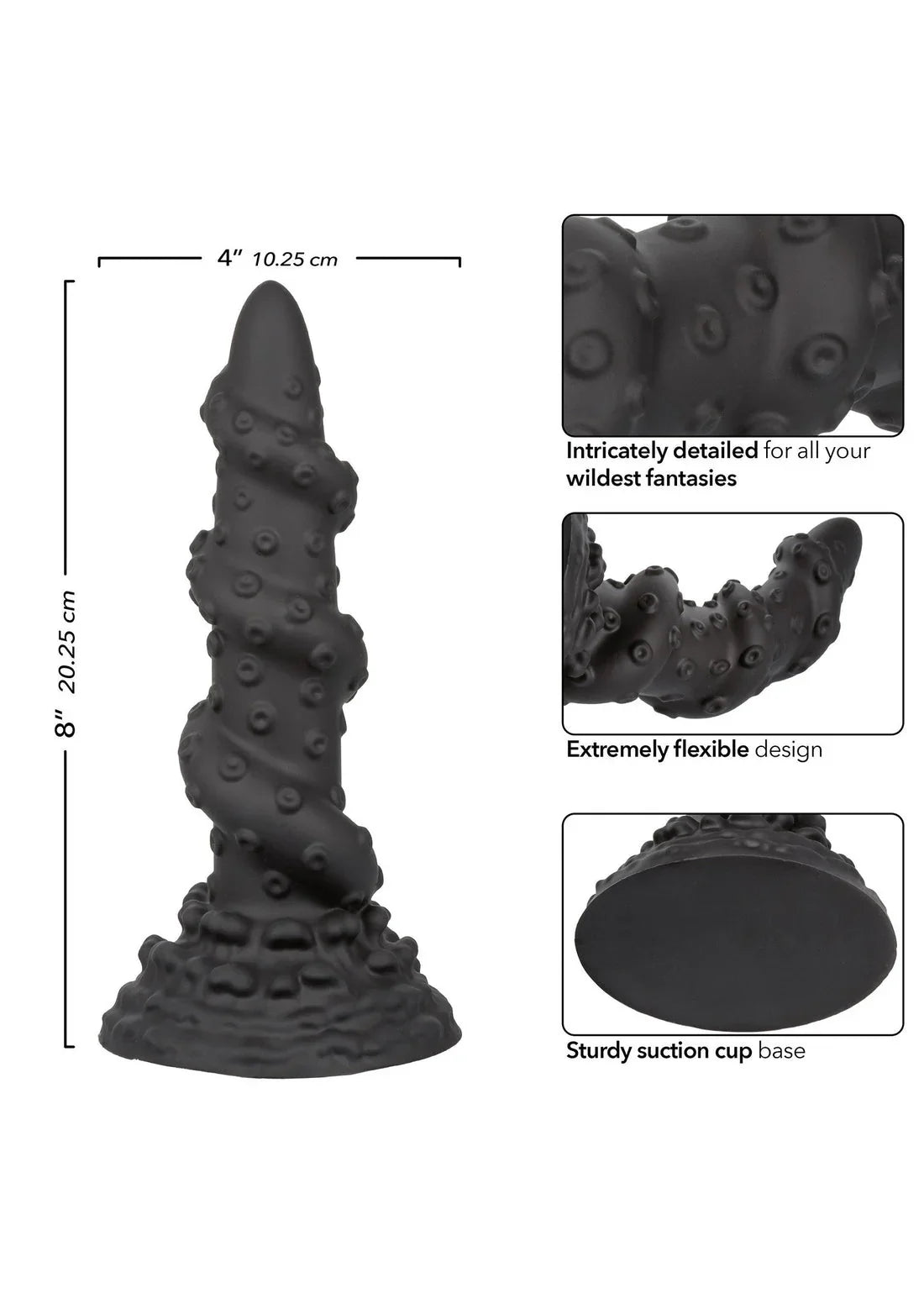 Monster Dong The Kraken by CalExotics - Happytoys Sexshop: Toys for Feeling Happy & Easy 😊 - Discreet geleverd