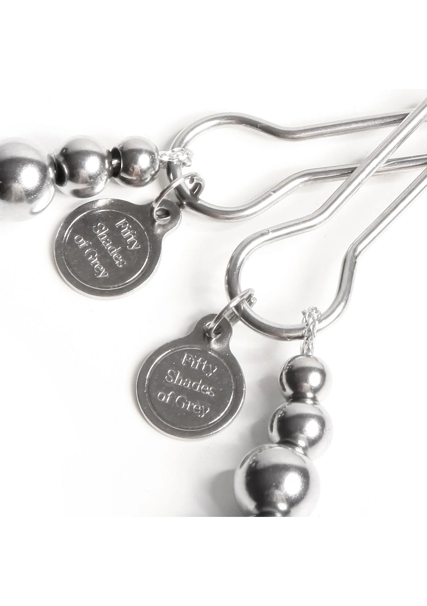 Beste vandaag nog: The Pinch Adjustable Nipple Clamps by Fifty Shades of Grey - bij Happytoys Sexshop: Toys for Feeling Happy & Easy 😊