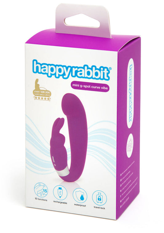 G-Spot Curve Rabbit Vibrator by Happy Rabbit