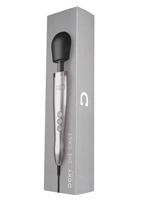 Die Cast Metal Wand Massage @ Doxy - Happytoys Sexshop: online sex shop for Feeling Happy & Easy 😊 - Discreet geleverd