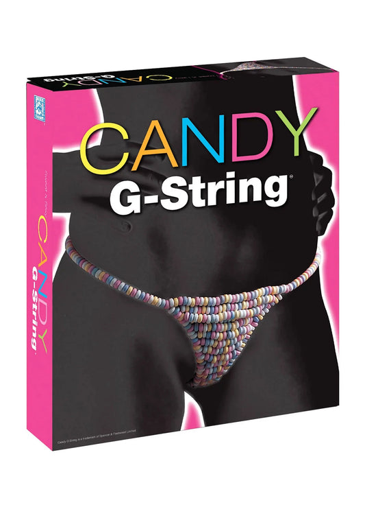 Beste vandaag nog: Candy G String by Spencer & Fleetwood - bij Happytoys Sexshop: online sex shop for Feeling Happy & Easy 😊 - Default Title - 33603 - ASSORT