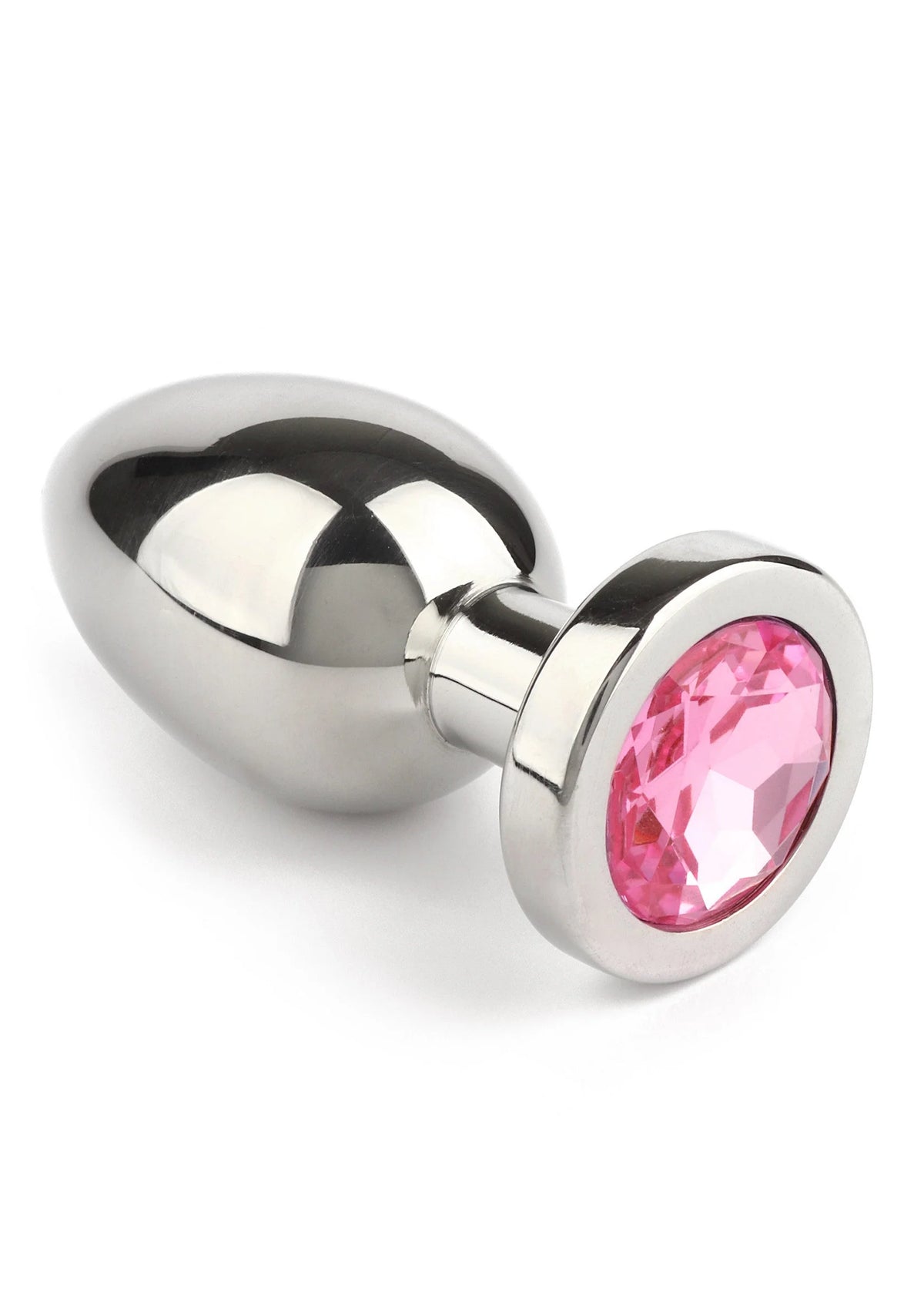 Bestel: Mr. Steel Jewled Butt Plug Small (Black) - bij Happytoys: de erotische sex webshop | liever Happy dan Easy ⭐⭐⭐⭐⭐