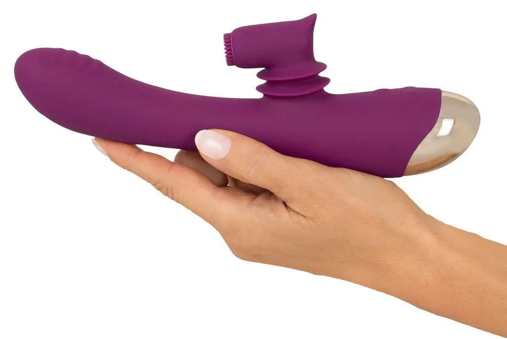 2 Function Vibrator Moving Clitoris Tickler by Javida - Happytoys Sexshop: Toys for Feeling Happy & Easy 😊 - Discreet geleverd