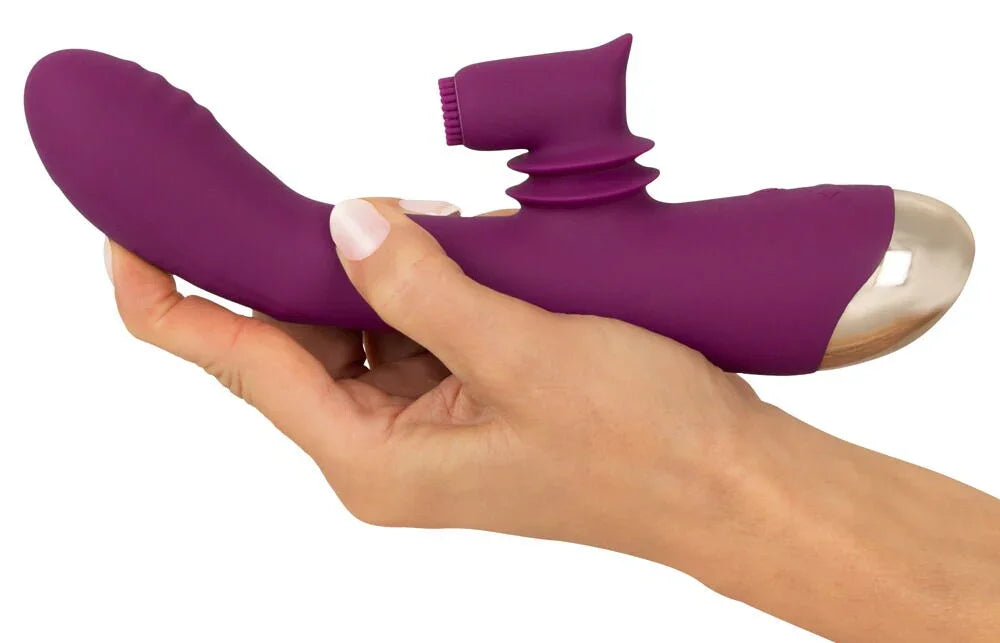 2 Function Vibrator Moving Clitoris Tickler by Javida - Happytoys Sexshop: Toys for Feeling Happy & Easy 😊 - Discreet geleverd