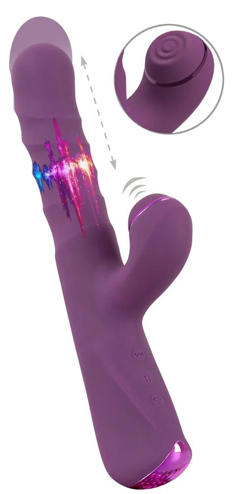 3 Function Rabbit Vibrator by Javida - Happytoys Sexshop: Toys for Feeling Happy & Easy 😊 - Discreet geleverd