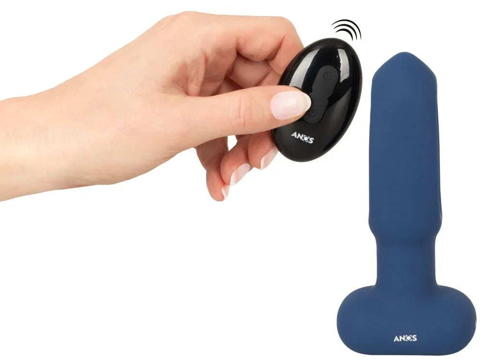 RC Flicking Tongue Butt Plug by Anos - Happytoys Sexshop: Toys for Feeling Happy & Easy 😊 - Discreet geleverd