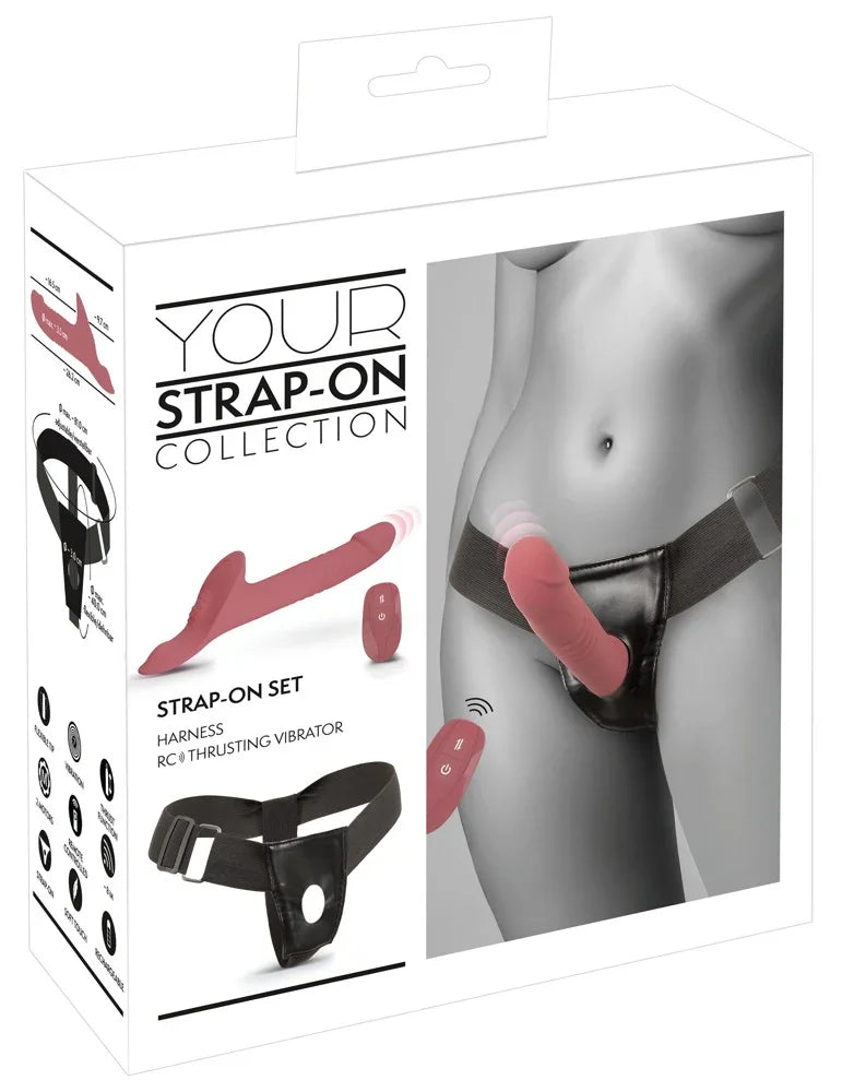Strap-On Set by You2Toys - Happytoys Sexshop: Toys for Feeling Happy & Easy 😊 - Discreet geleverd