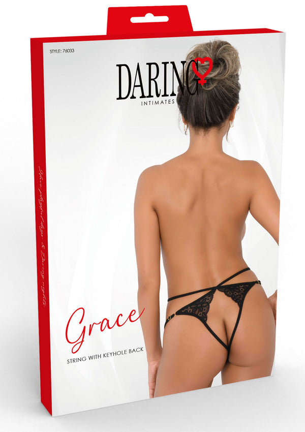 Grace String with Keyhole Back by Daring Intimates